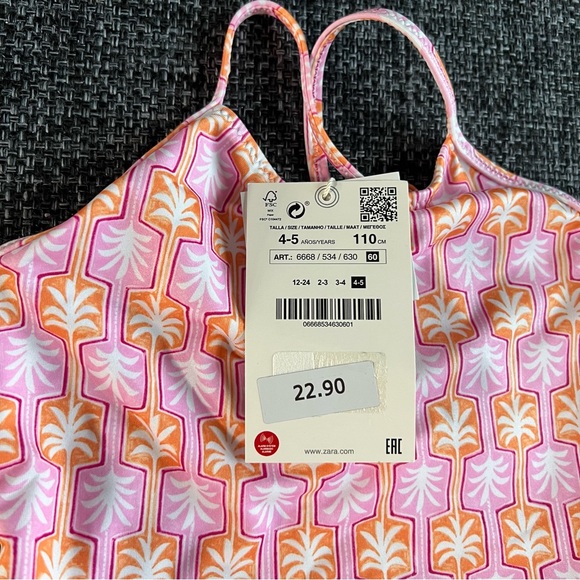 NWT Zara Toddler Swimsuit - Picture 7 of 13